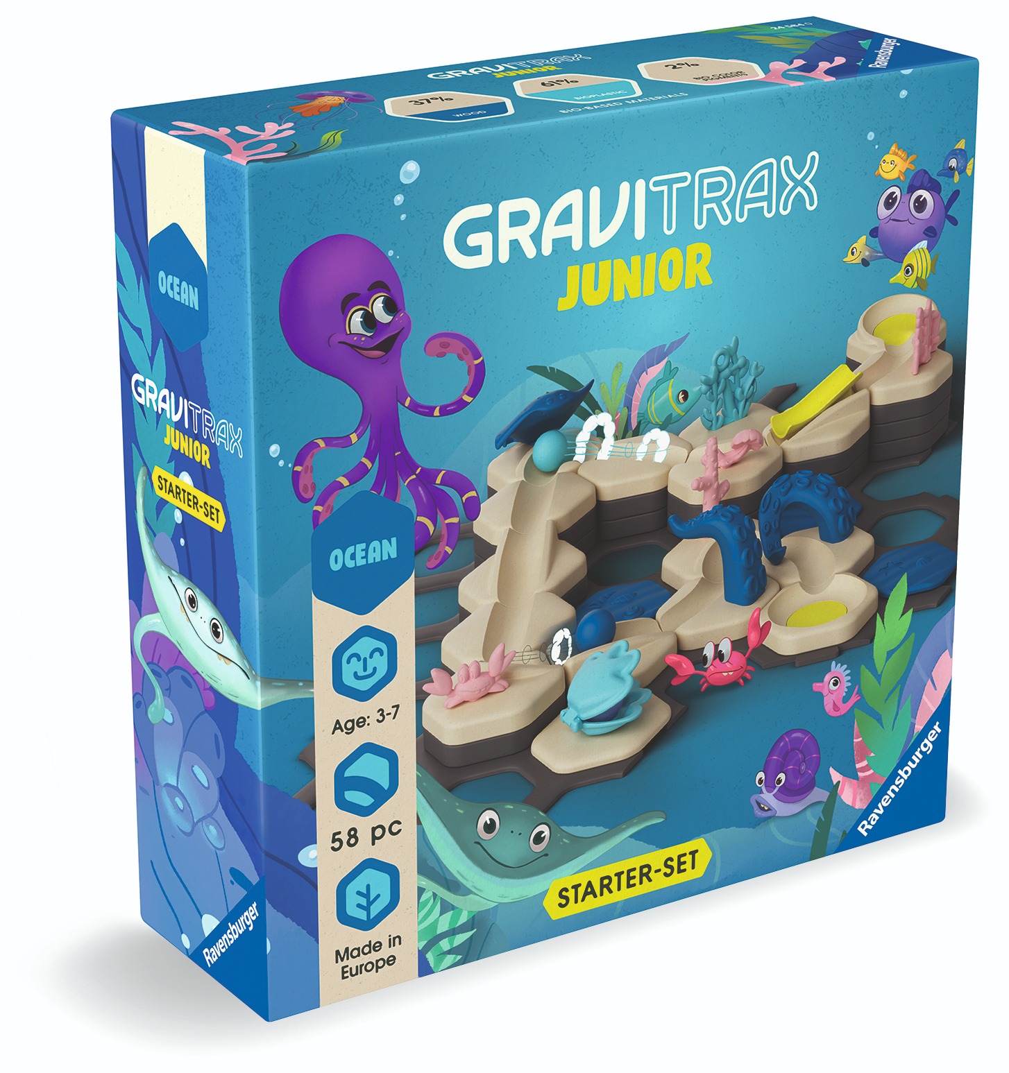 Ravensburger 245840 GraviTrax Junior Štartovacia sada Oceán