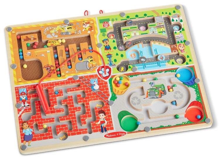 Drevené magnetické bludisto Labkovová Patrola