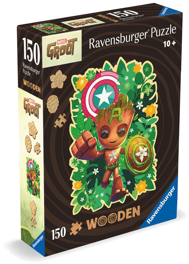 Ravensburger 120014591 Drevené puzzle: Groot
