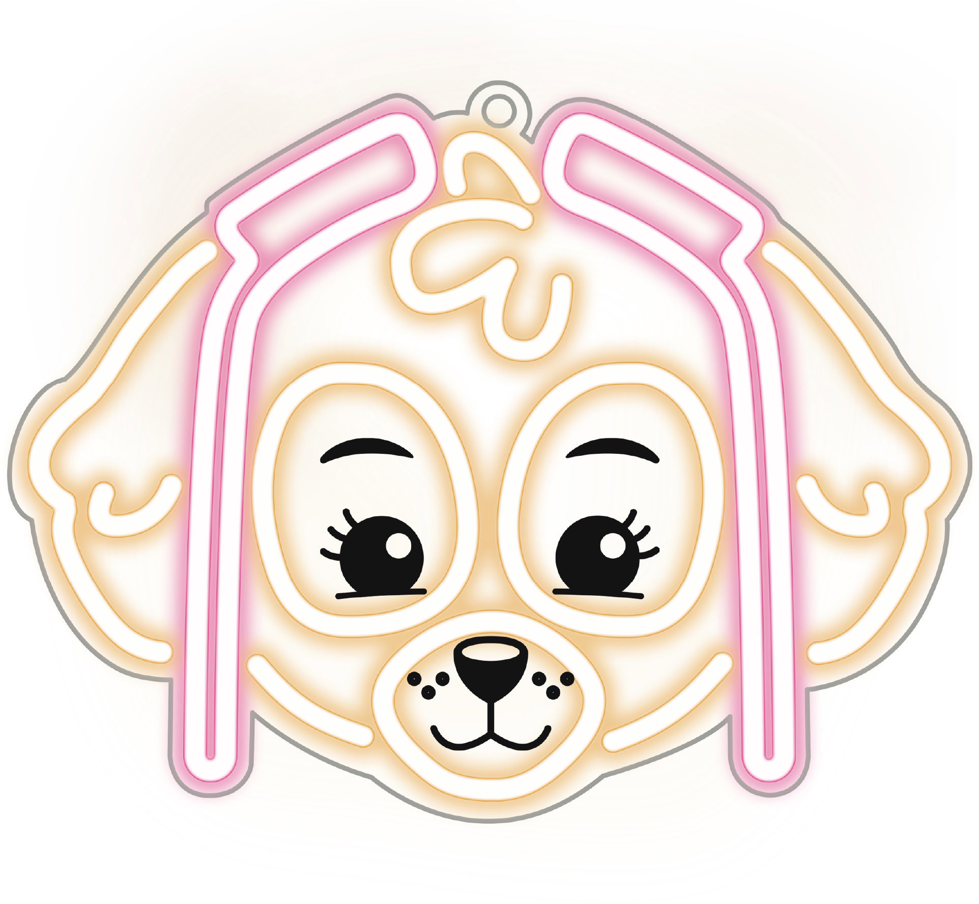 Labková patrola Dekoratívny LED neón – Skye