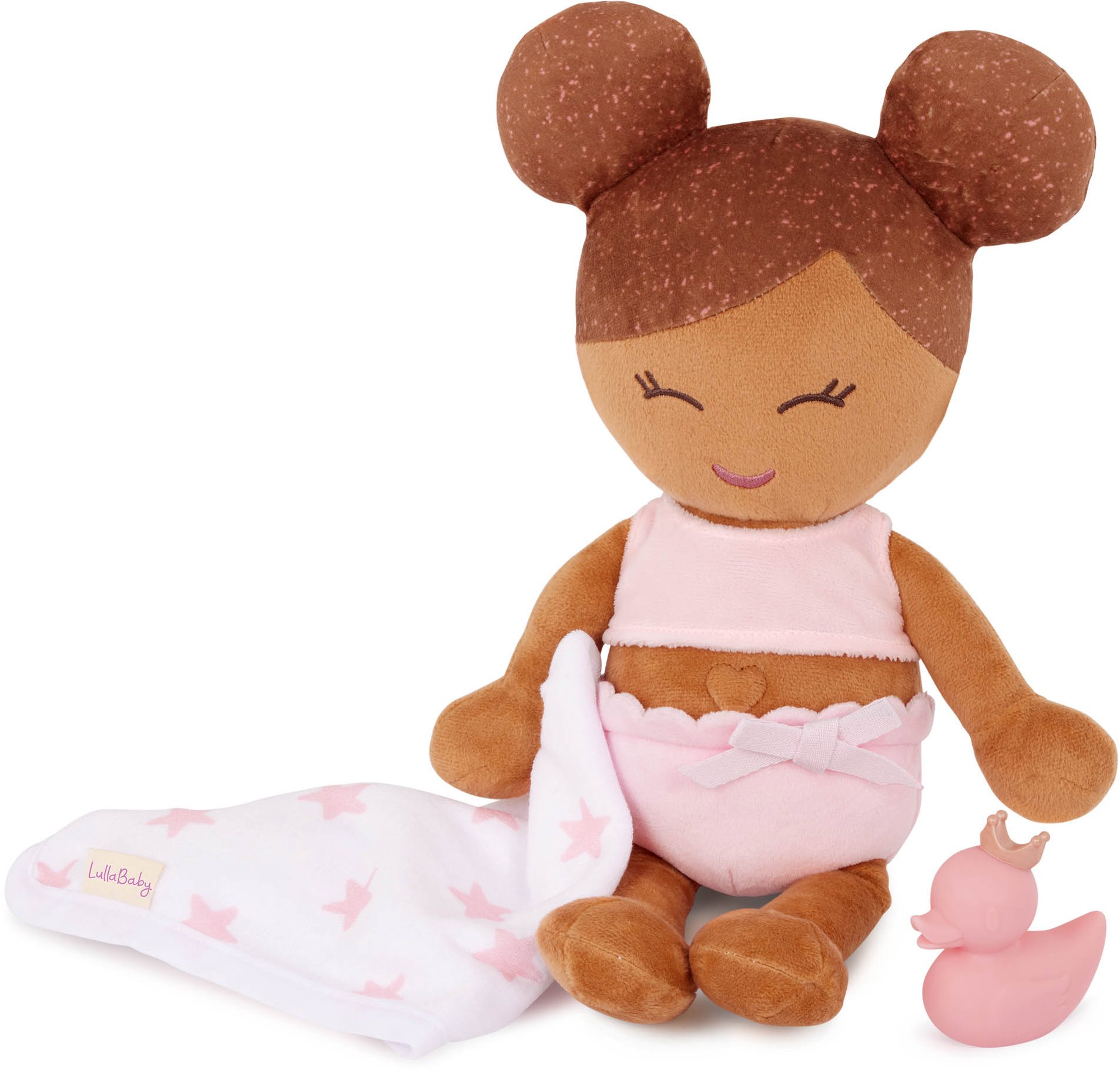B-Toys Lulla Baby Light Brown Hair do vane