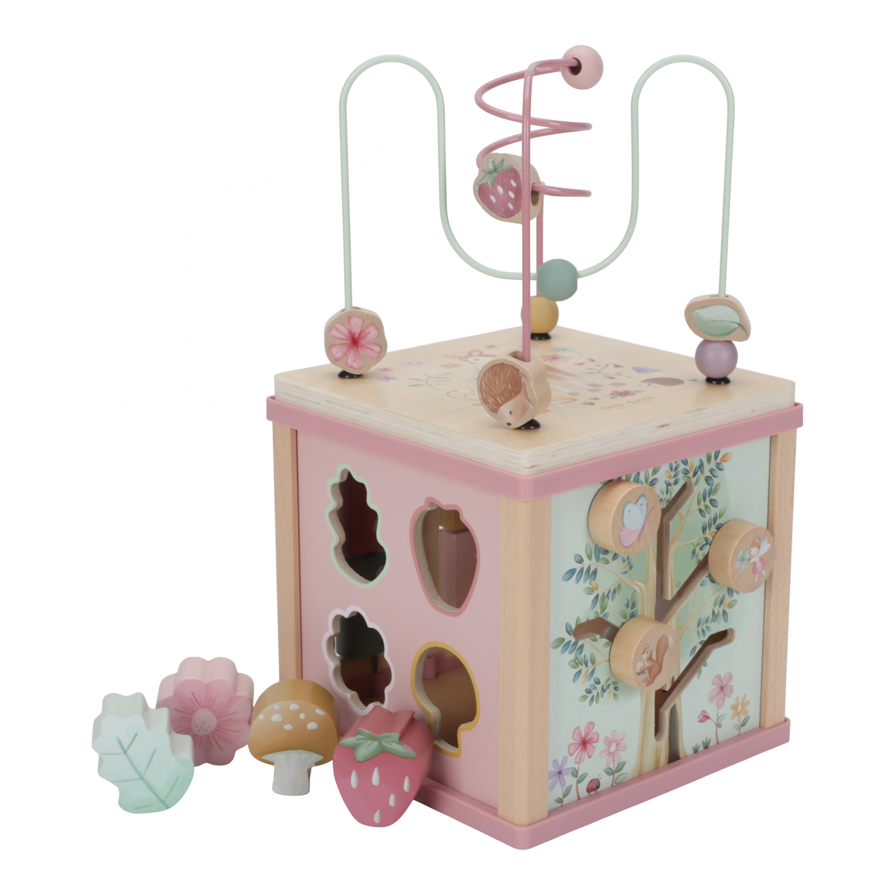 Little Dutch Kocka s aktivitami Fairy Garden