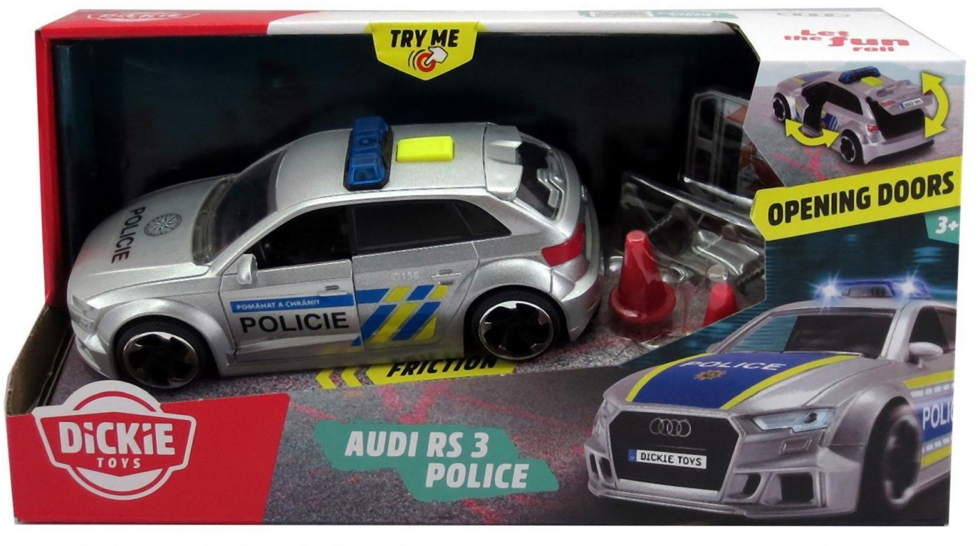 Dickie Audi RS3 polícia