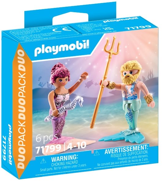 Playmobil 71799 DuoPack Morská panna a Tritón