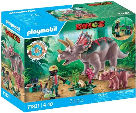 Playmobil 71821 Triceratops s mláďaťom