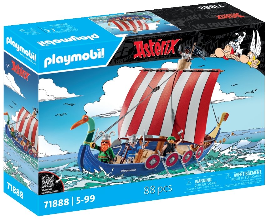 Playmobil 71888 Asterix: Pirátska loď