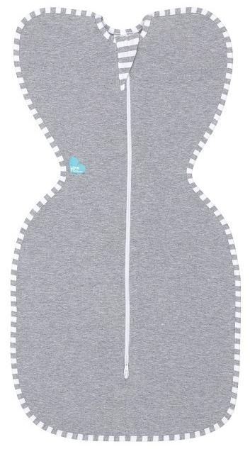 Love To Dream Swaddle UP – Zavinovačka, veľkosť S, sivá, 3 – 6 kg