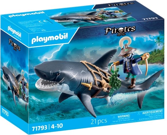 Playmobil 71793 Pirát so žralokom obrovským