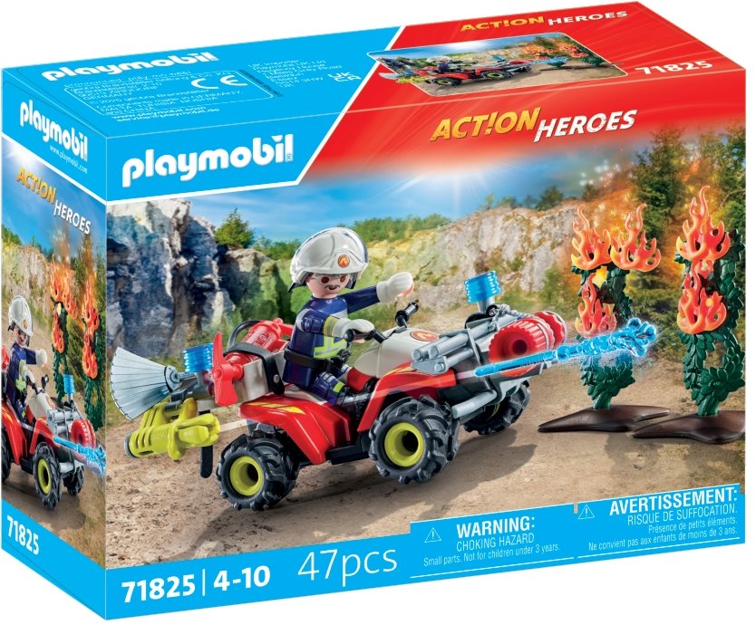 Playmobil 71825 Hasičská štvorkolka