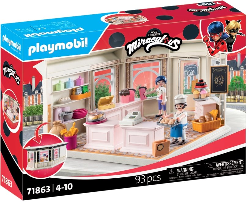 Playmobil 71863 Čarovná Lienka a Čierny kocúr: Francúzska pekáreň