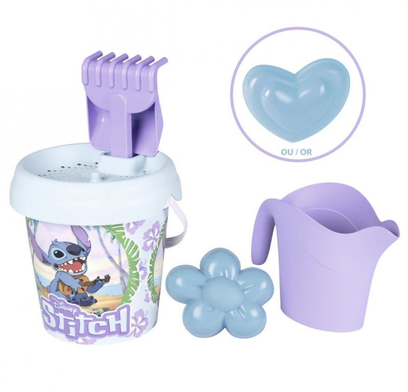 Smoby Vedierko Stitch s kanvičkou a príslušenstvo