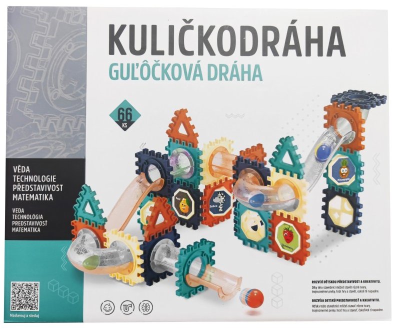 Alltoys – Guľôčková dráha, 66 ks