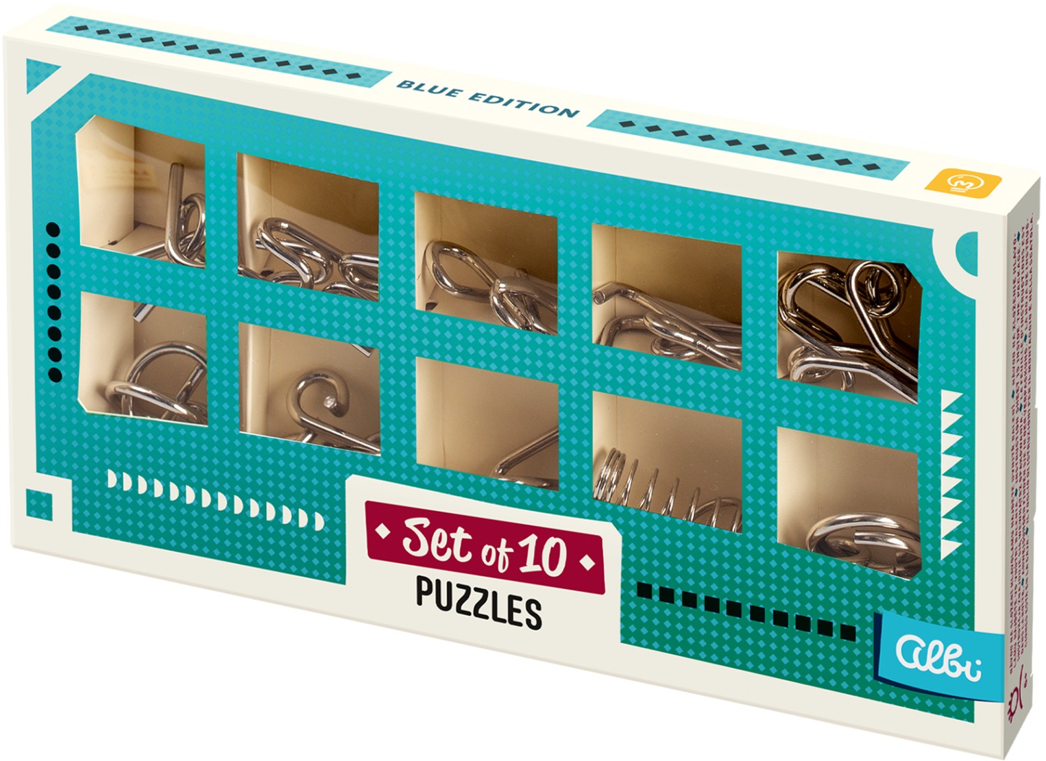 Set of 10 Puzzles - Blue Edition