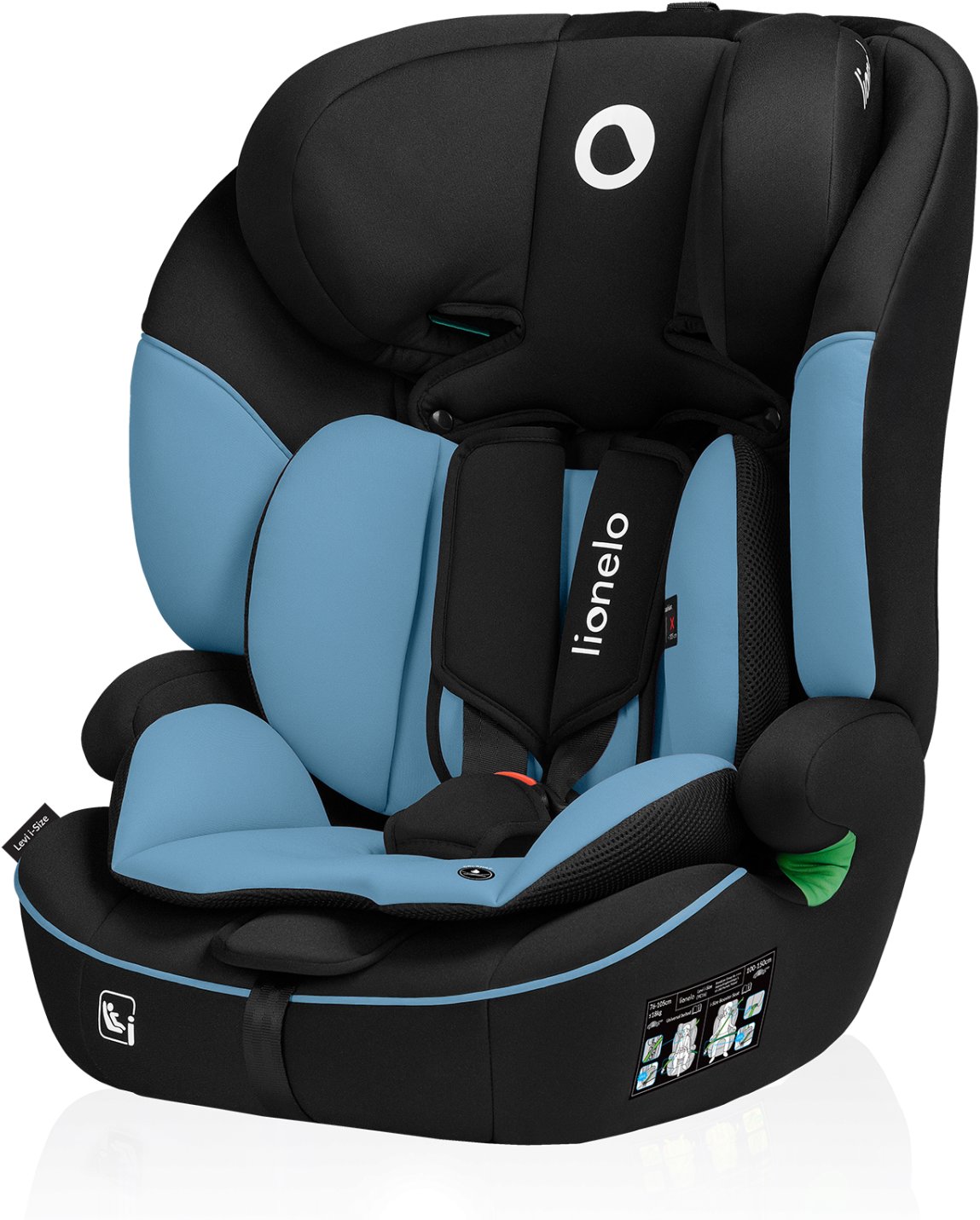 Lionelo Levi i-Size Blue Cobalt