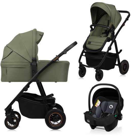 Lionelo Amber Plus 3 v 1 Green Forest