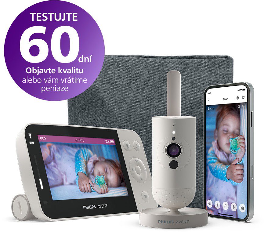 Philips AVENT SCD953/26 Connected múdra video opatrovateľka