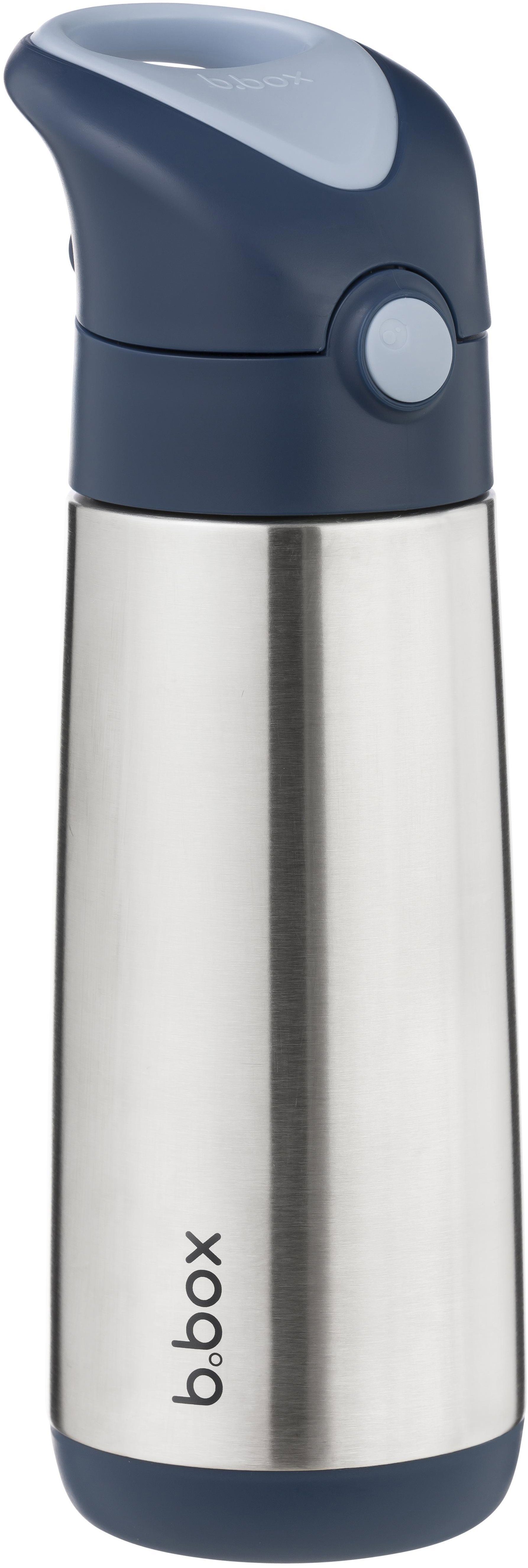 b.box Termoska na pitie so slamkou 500 ml midnight