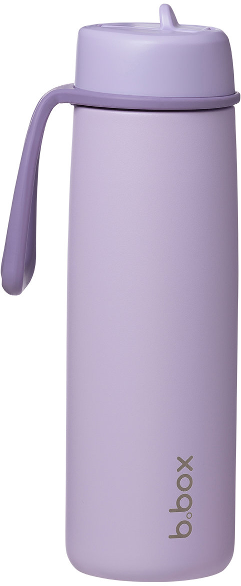 b.box Termofľaša so slamkou 690 ml lilac love