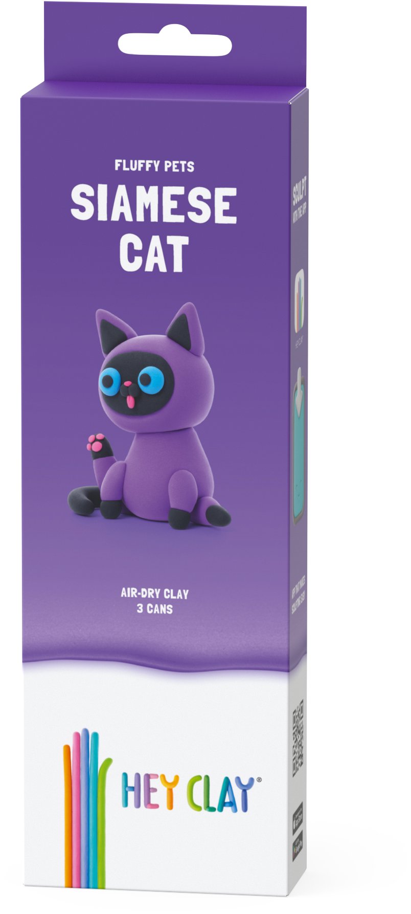 Hey Clay Chlpaté zvieratká Siamská mačka