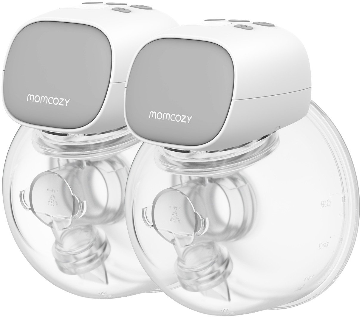 Momcozy S9 Pro Wearable Grey Double Packs