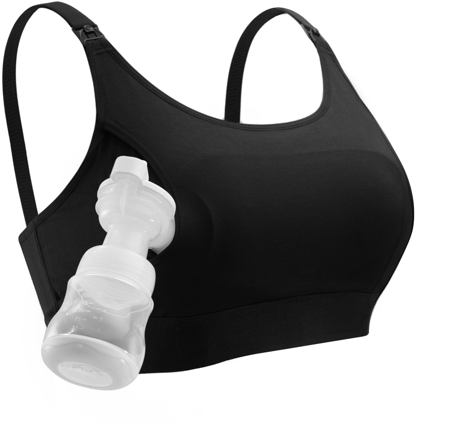 Momcozy YN08 Hands-Free Bra Black XL
