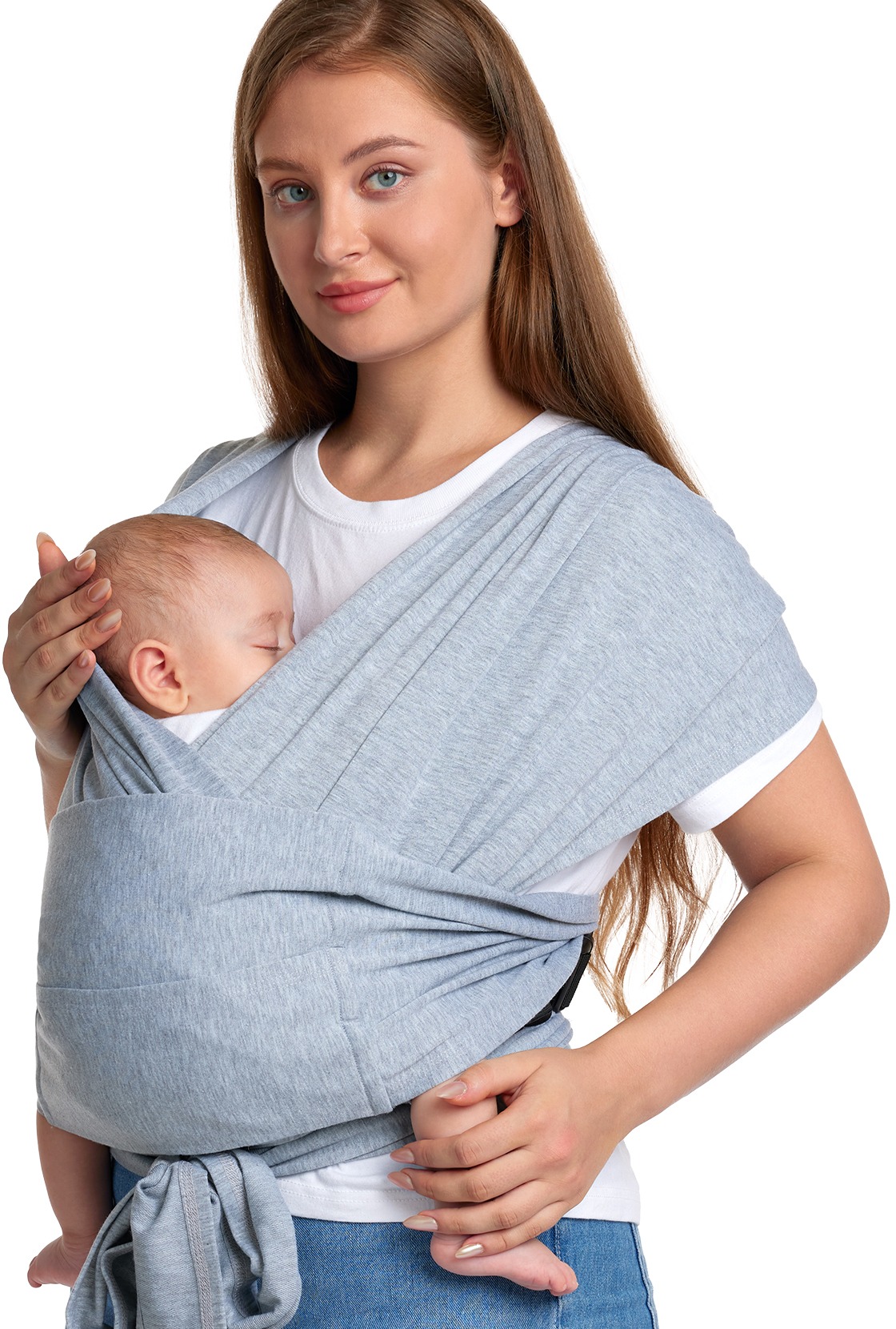 Momcozy Wrap Carrier Grey