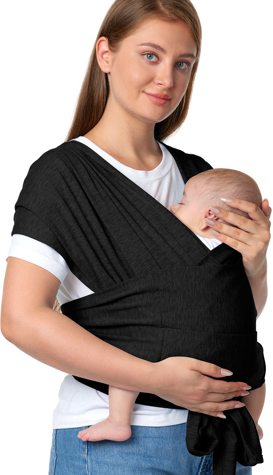 Momcozy Wrap Carrier Black