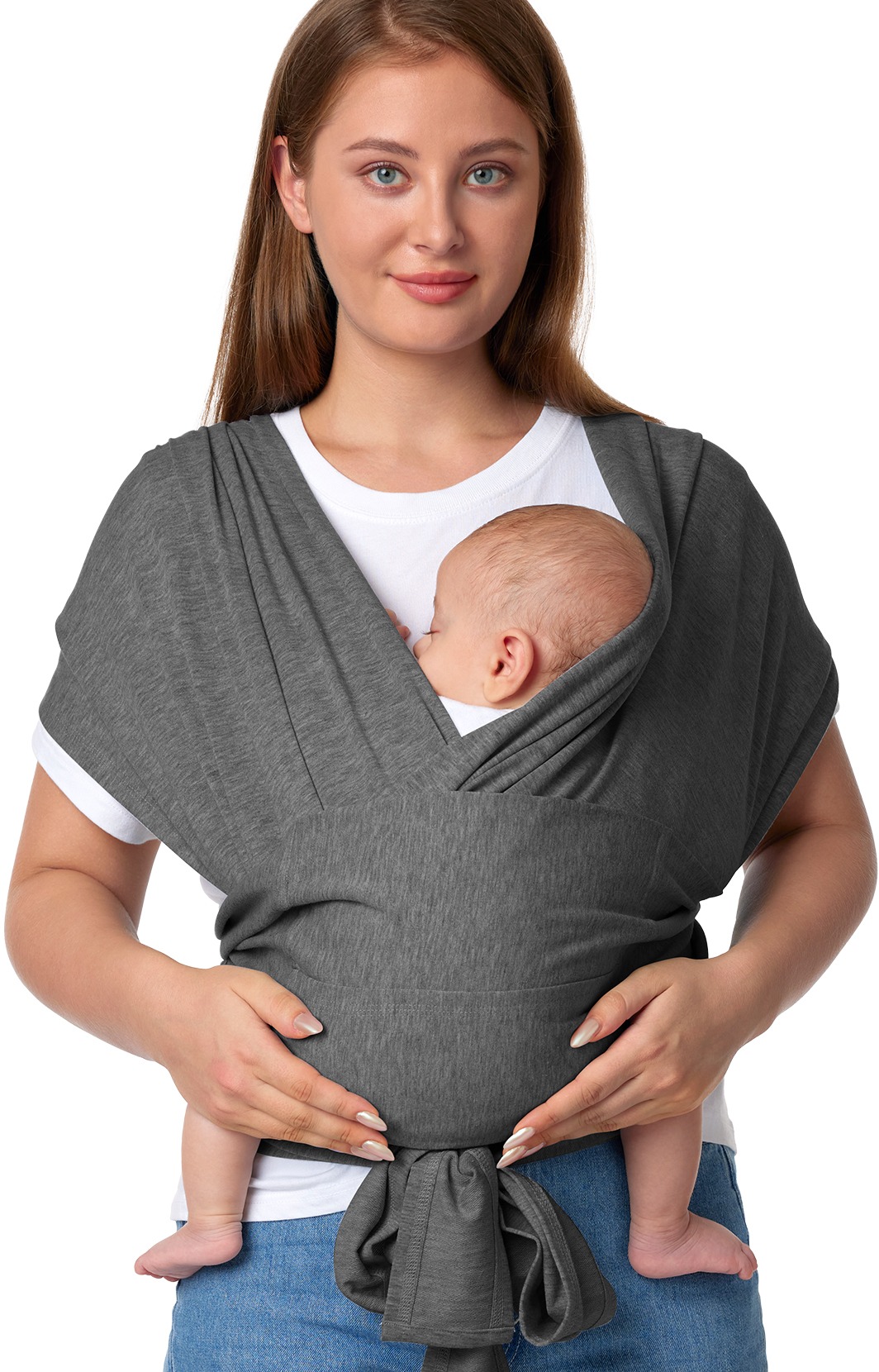Momcozy Wrap Carrier Dark Grey