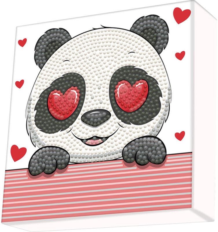 Dotzies Diamantové maľovanie – Zamilovaná panda