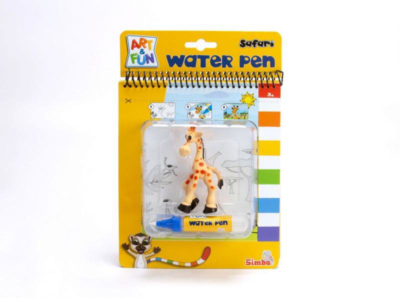 Simba Art & Fun Omaľovánky Safari s vodným perom