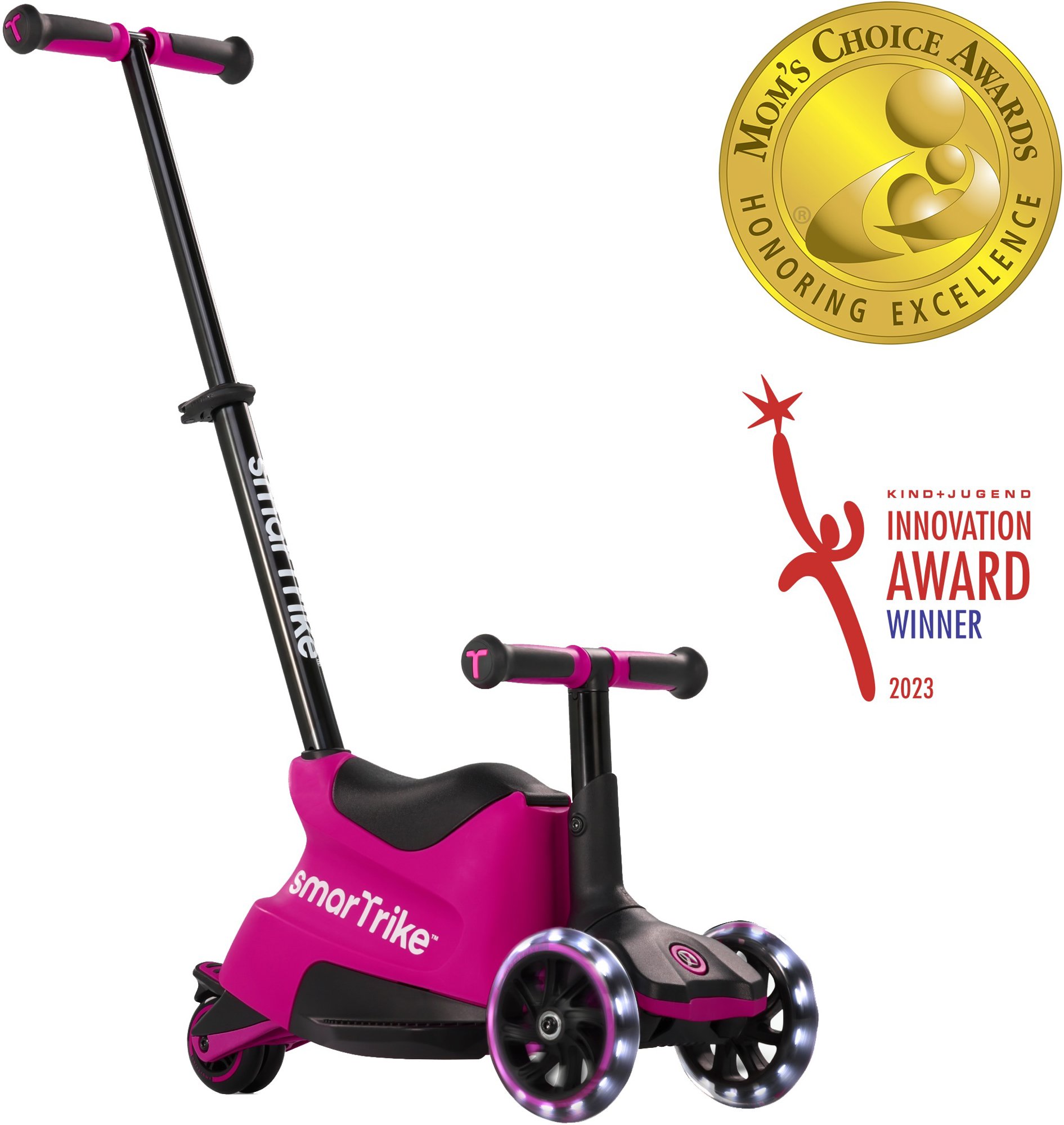 SmarTrike Xtend Scooter Ride-on pink