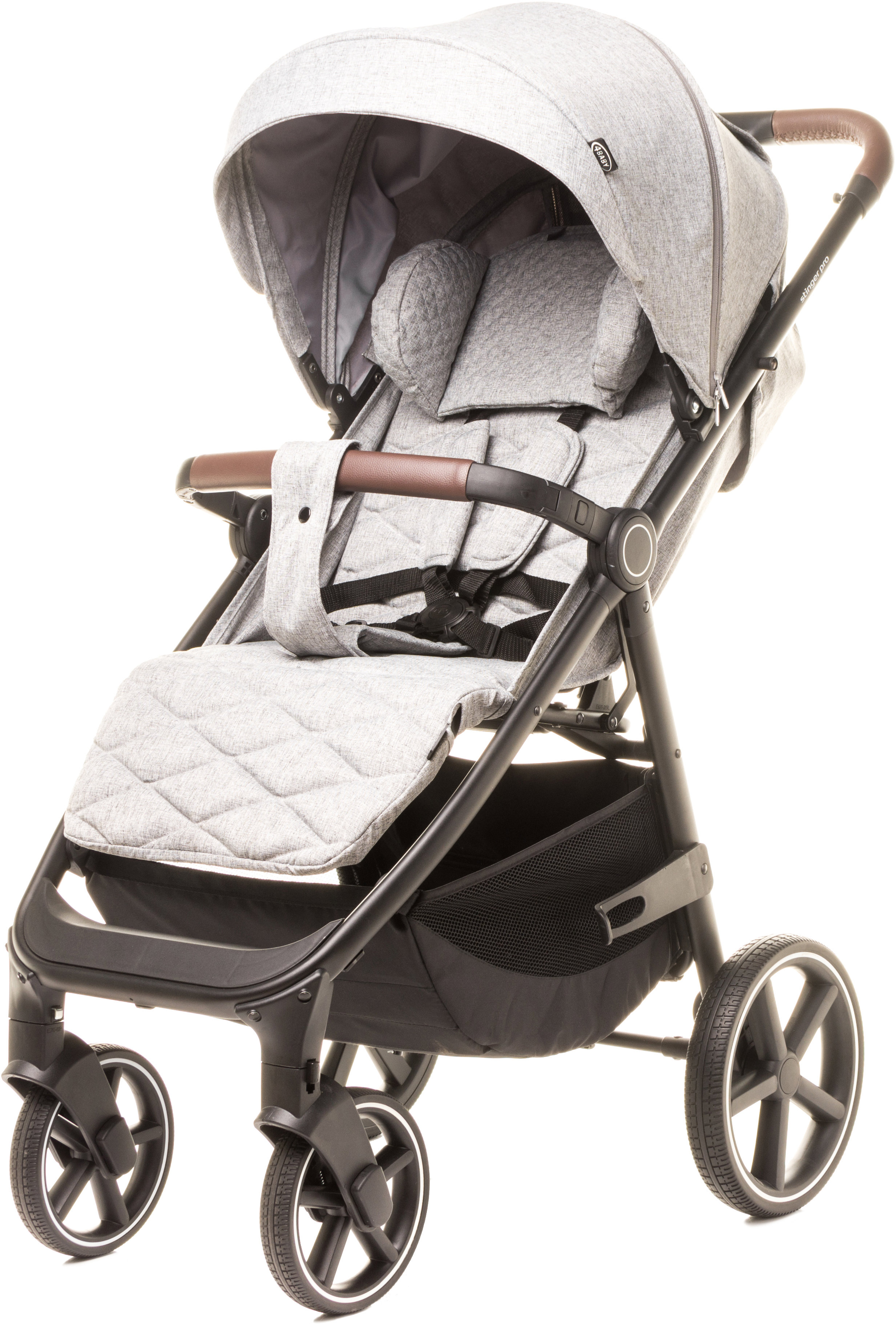4Baby Stinger Pro Melange Light Grey