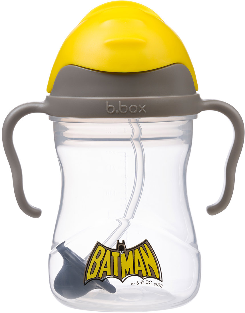 b.box Hrnček so slamkou 240 ml Batman