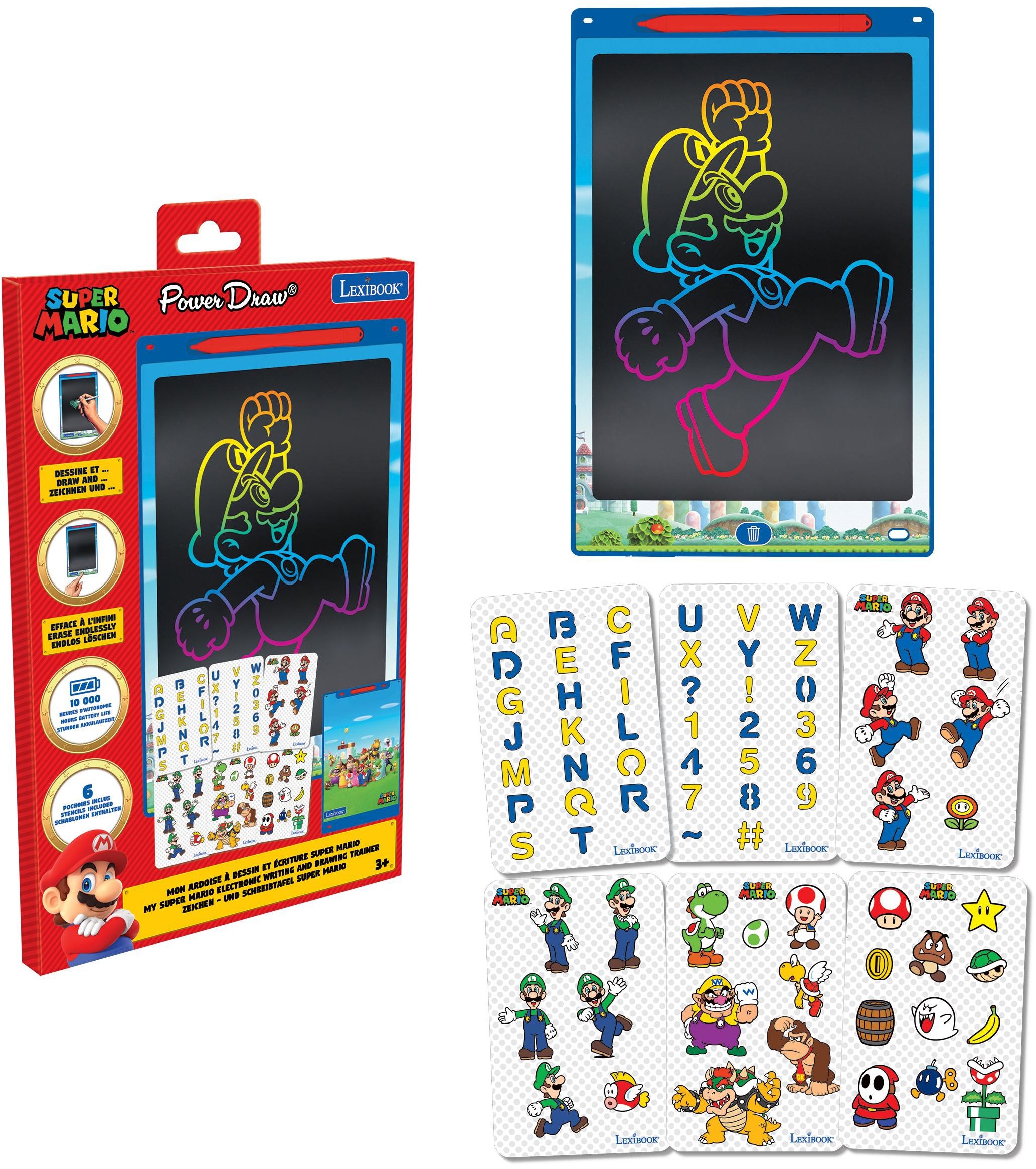 Lexibook Super Mario 11" so šablónami