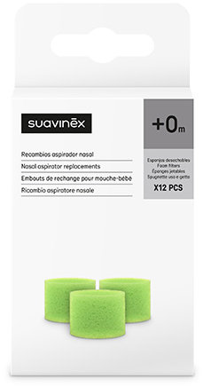 Suavinex Náhradné filtre do nosnej odsávačky