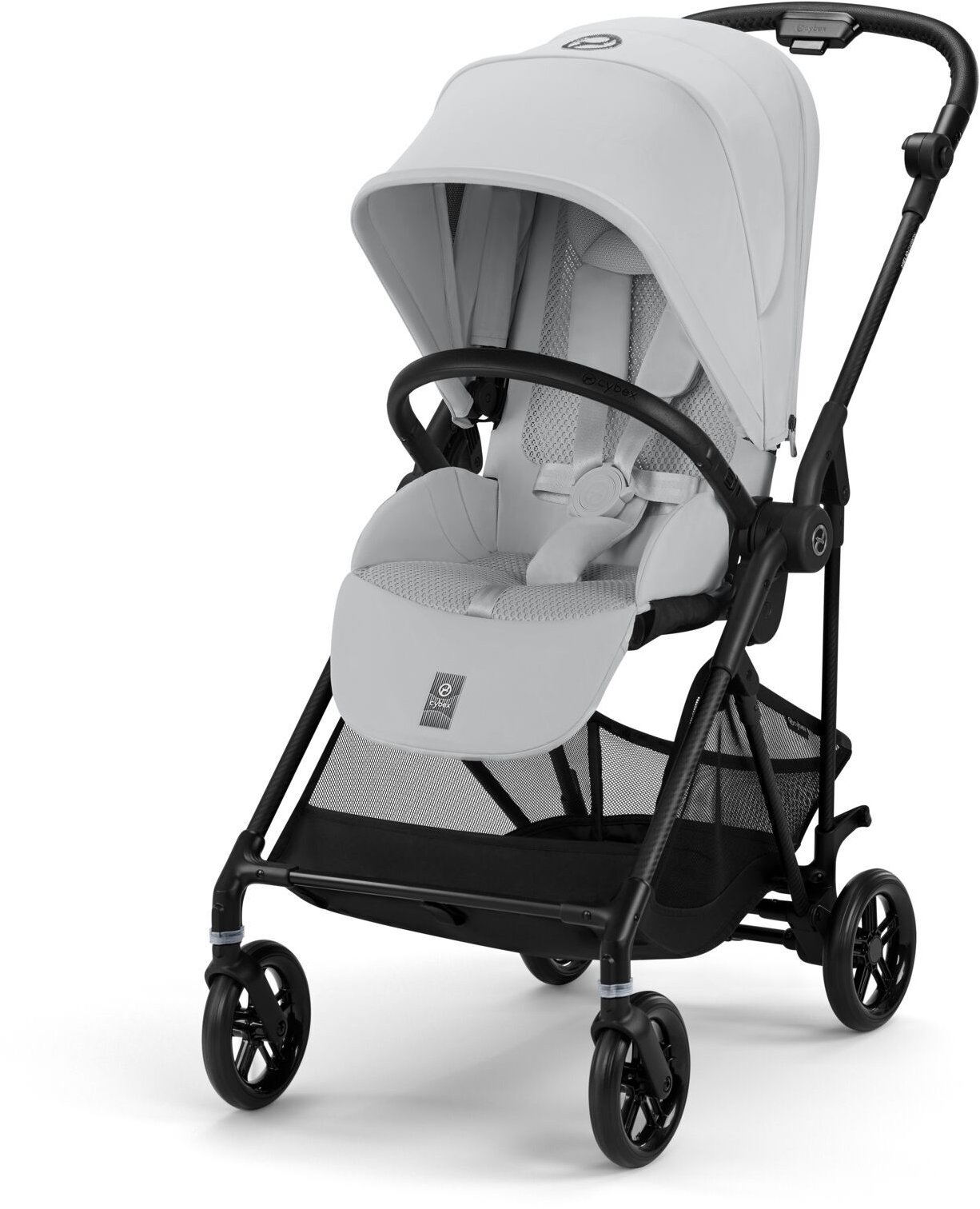Cybex Melio Carbon Fog Grey/light grey