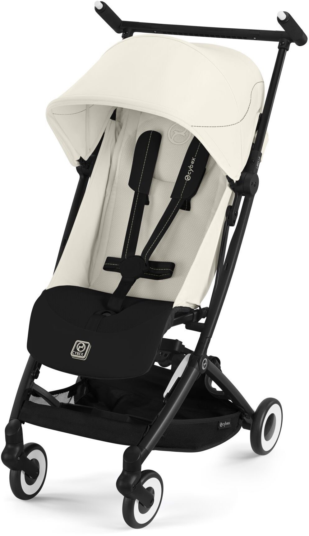 Cybex Libelle BLK Canvas White/light beige