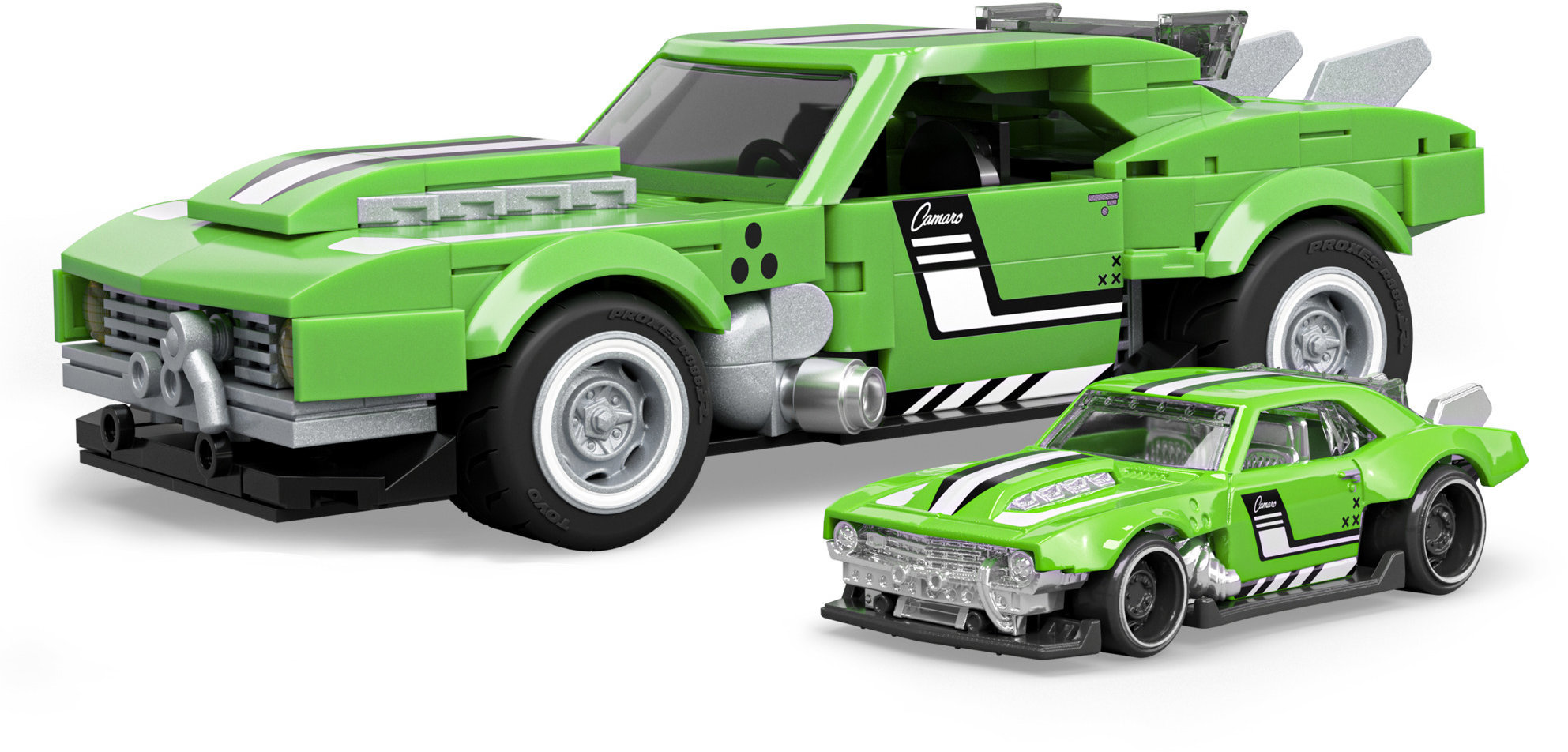 Mattel Brick Shop Hot Wheels Speed series Custom 68 Camaro