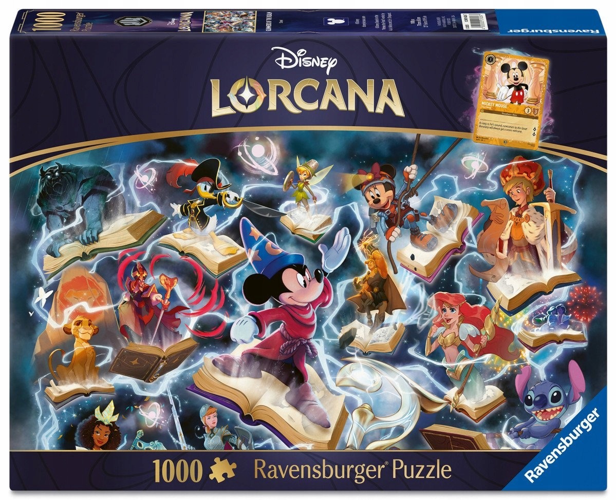 Ravensburger 120016267 Disney Lorcana – Glimmers of the Realm: Oceľ