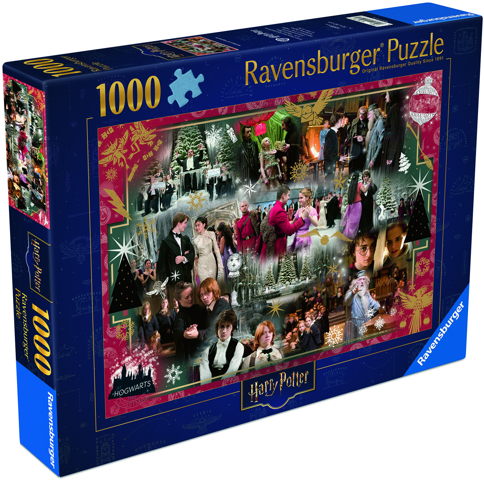Ravensburger 120015079 Harry Potter: Vianoce na Rokforte