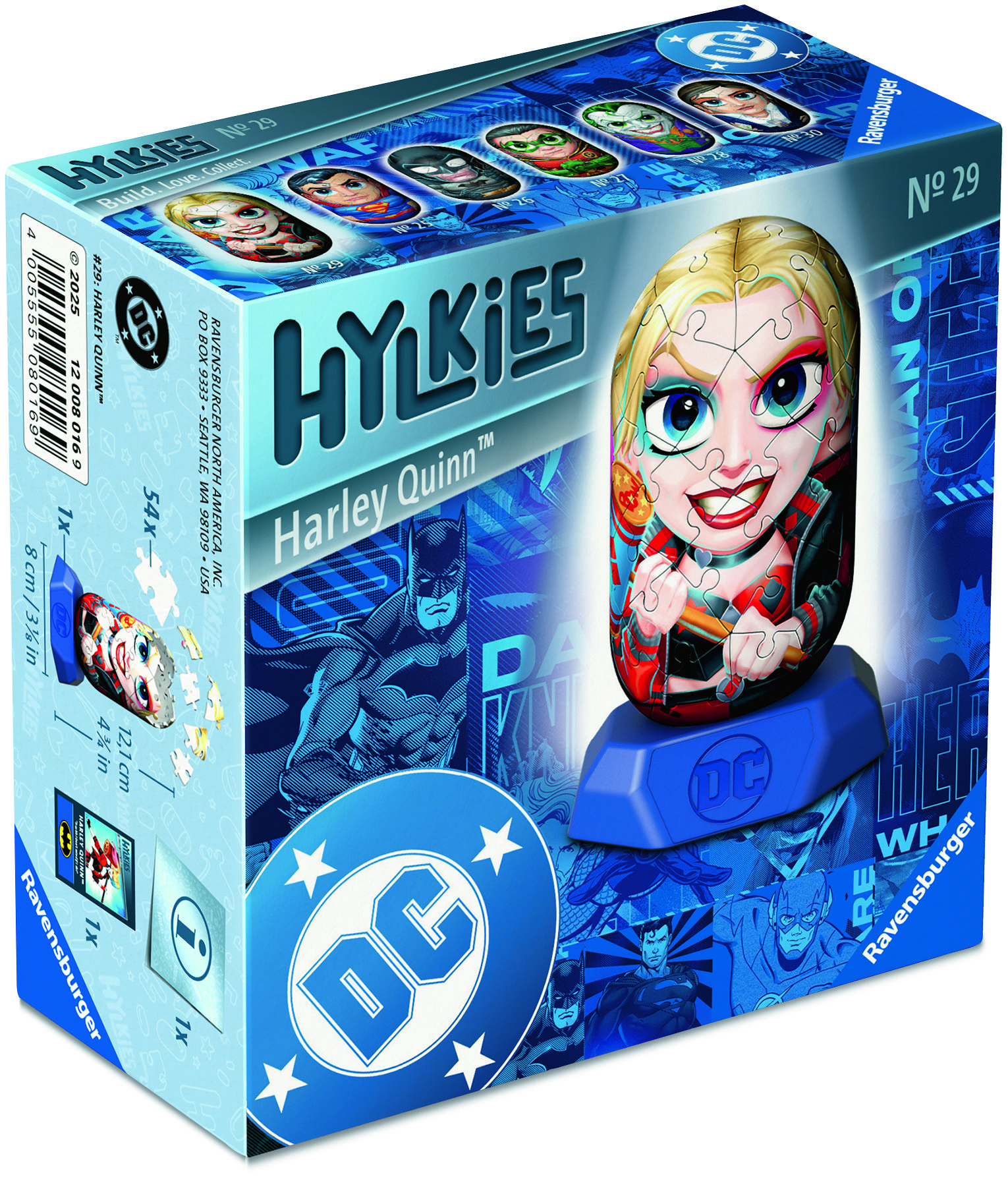 Ravensburger 120080169 Hylkies: DC: Harley Quinn