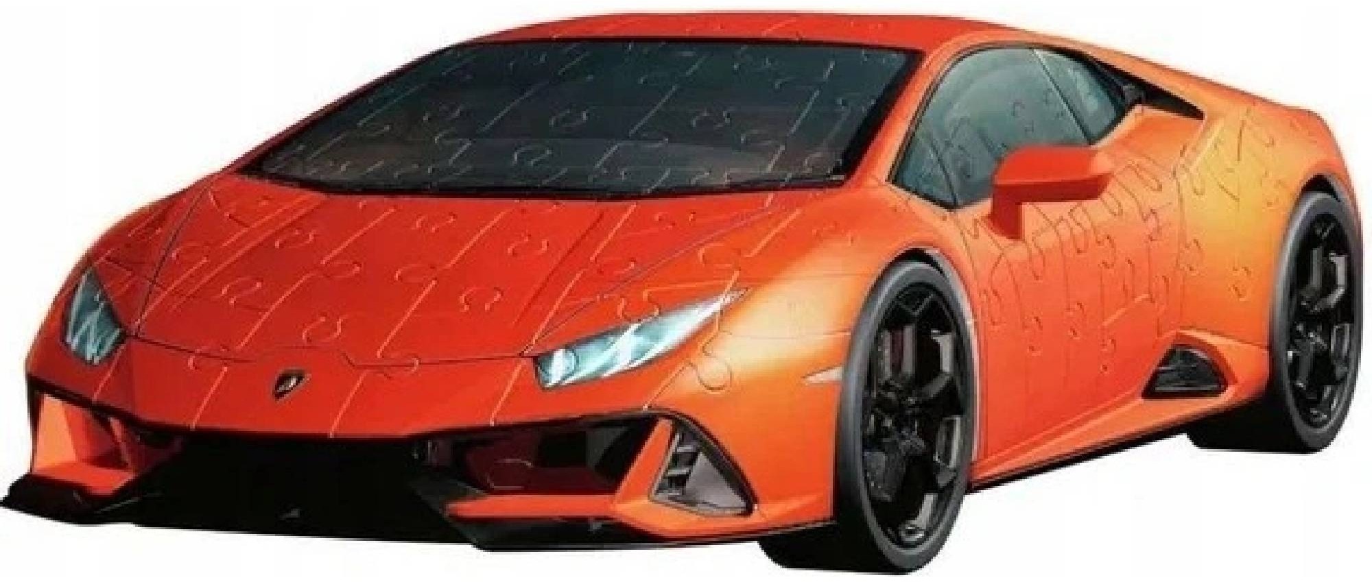 Ravensburger 120080527 Iconics: Lamborghini Huracán Evo oranžové