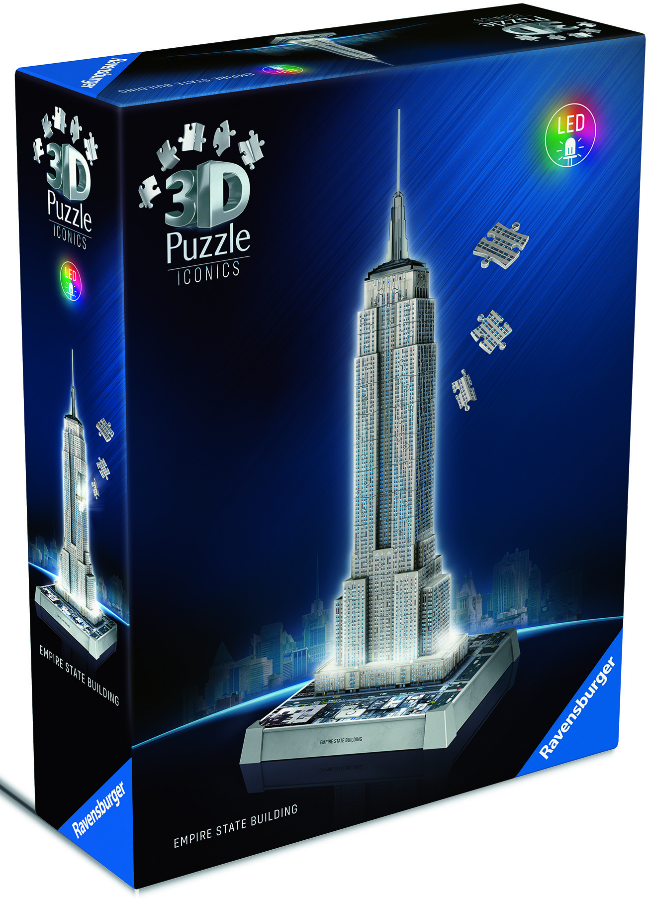 Ravensburger 120080268 Iconics: Empire State Building (Nočná edícia)