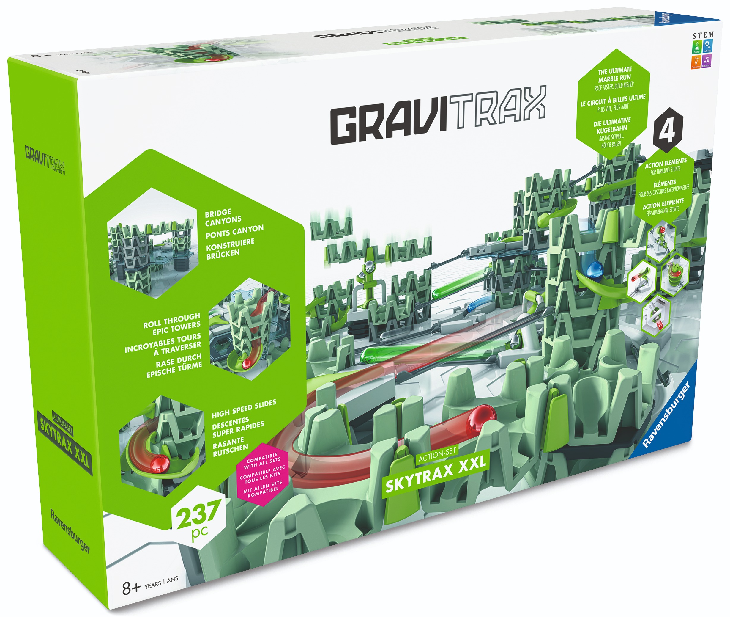 Ravensburger 259601 GraviTrax Skytrax Štartovacia súprava XXL