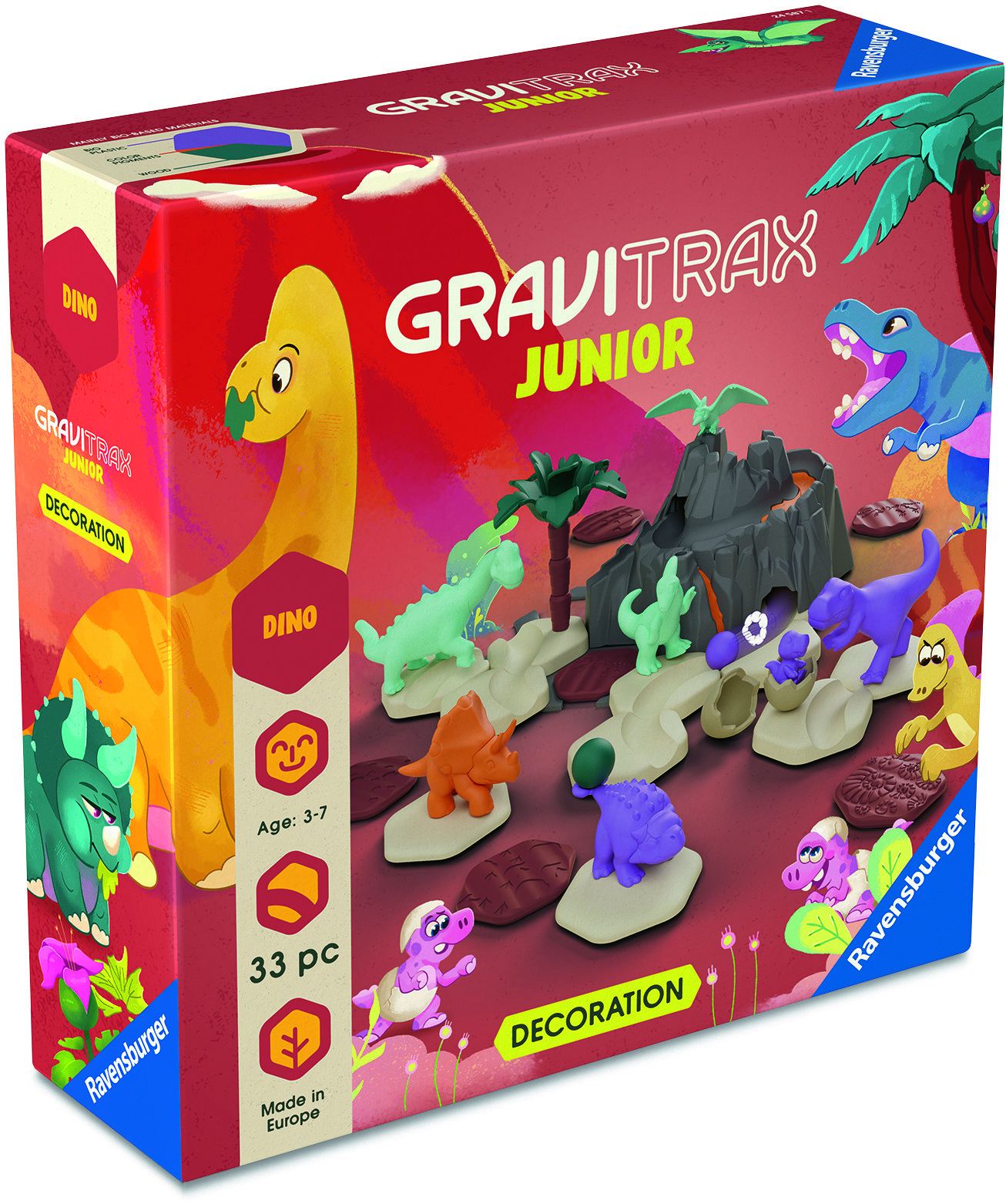 Ravensburger 245871 GraviTrax Junior Dinosaury
