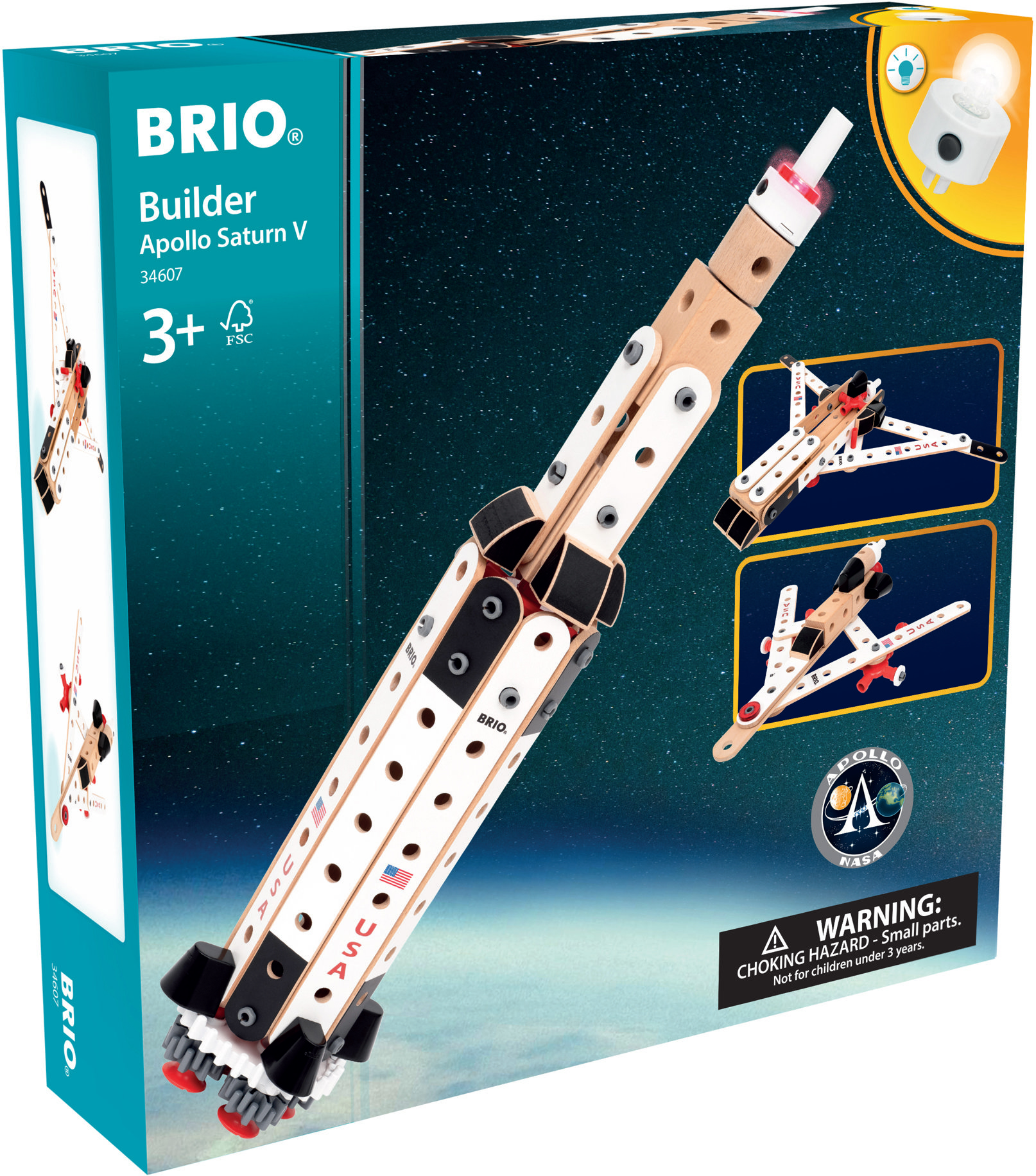 Brio 34607 Builder NASA Apollo Saturn V