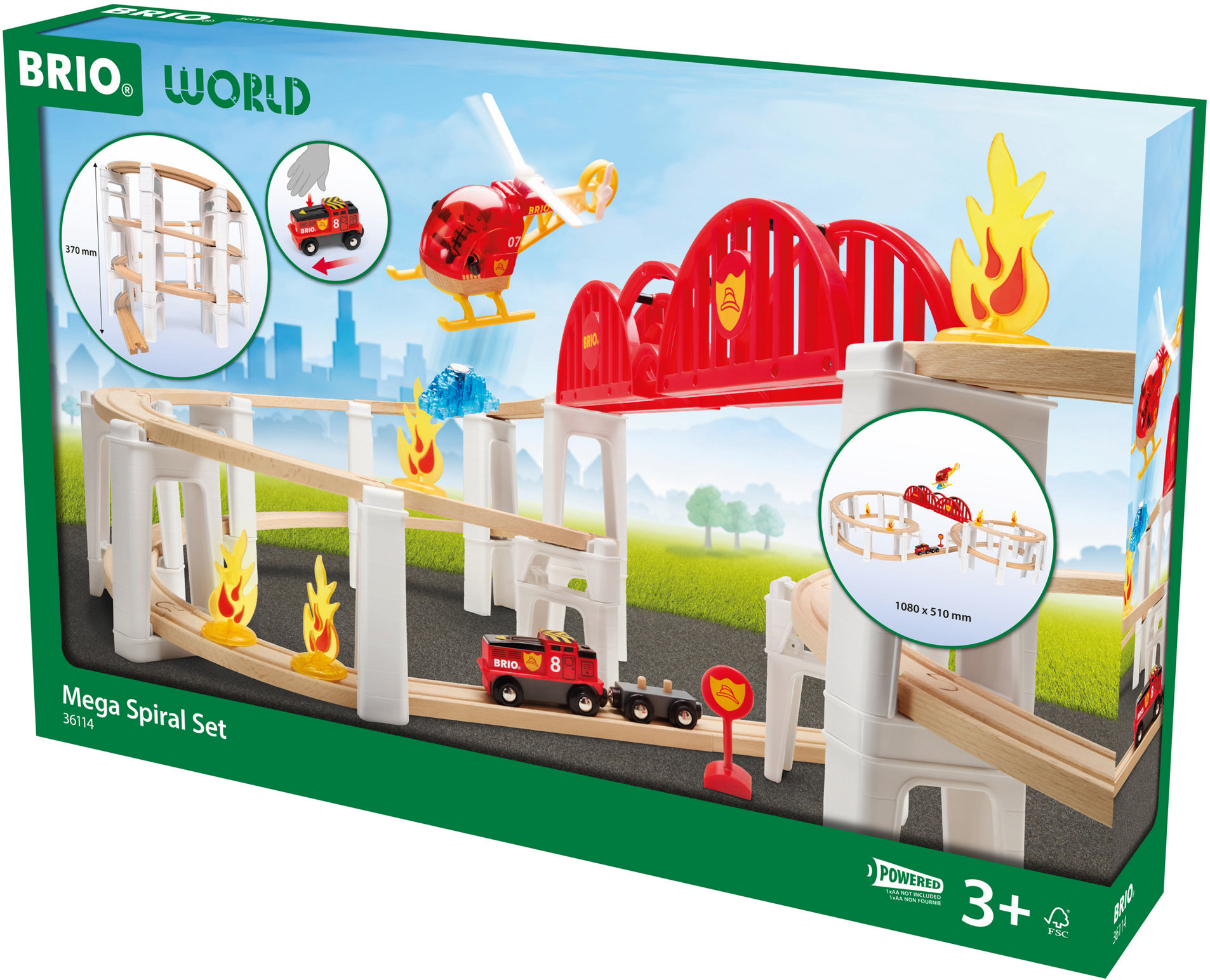 Brio 36114 Vlaková súprava megašpirála