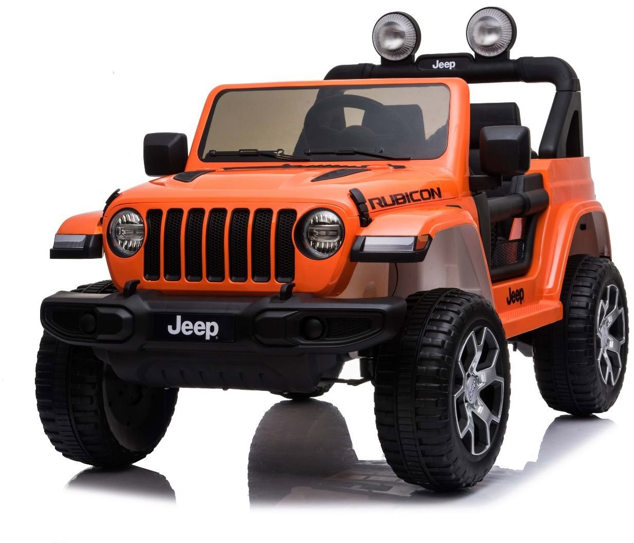 Jeep Wrangler Rubicon oranžové