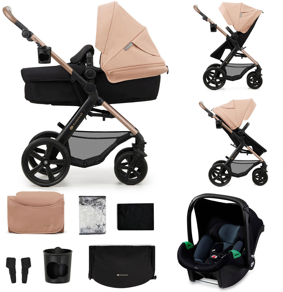 Kinderkraft Moov 2, 3 v 1 Sand Beige