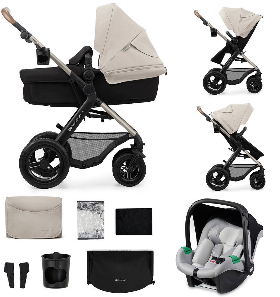 Kinderkraft Moov 2 Air 3 v 1 Moonlight Grey